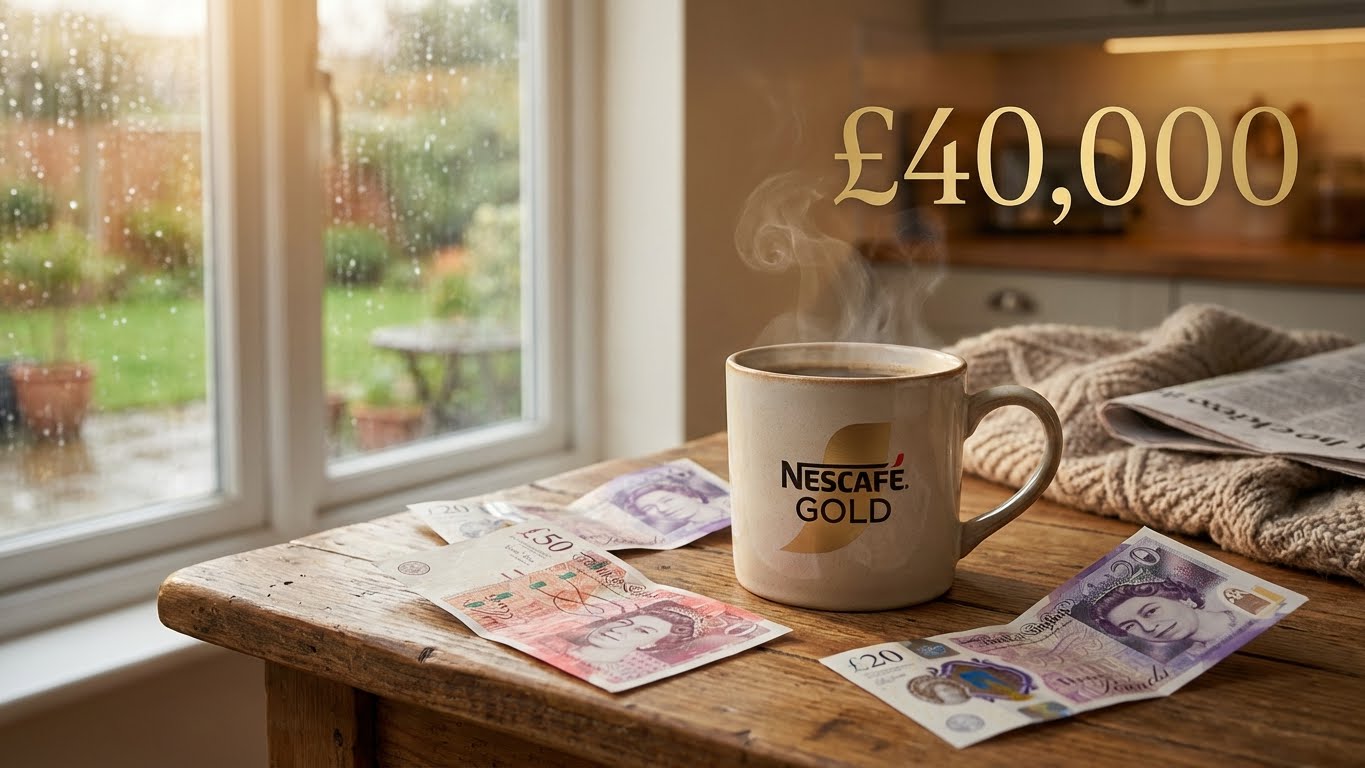 Nescafé Win een Salaris 2026 - £40.000